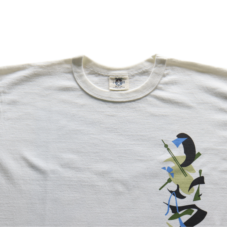 SAMURAI JEANS SJST26-103 Heavyweight T-shirt Short Sleeve T-shirt Print T-shirt