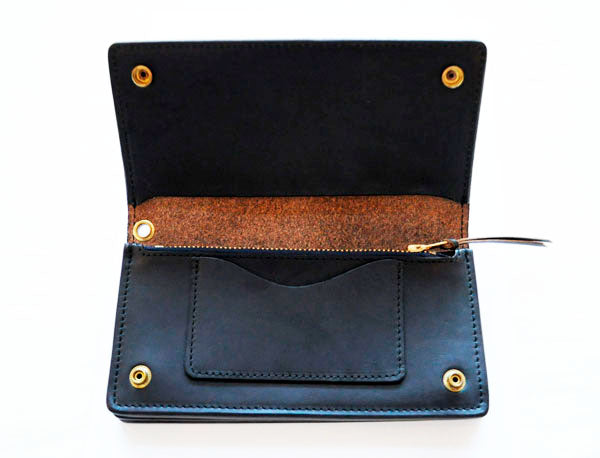 ART BAROWNアートブラウン VGW00105AB クロムエクセル トラッカーズウォレットM ホーウィン社本革 長財布