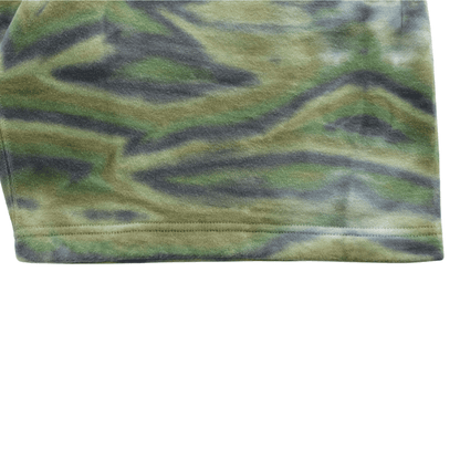 BUZZ RICKSON'S BR52659 TIE DYE CAMOUFLAGE SWEAT SHORTS Tie-Dye Camouflage Sweat Shorts