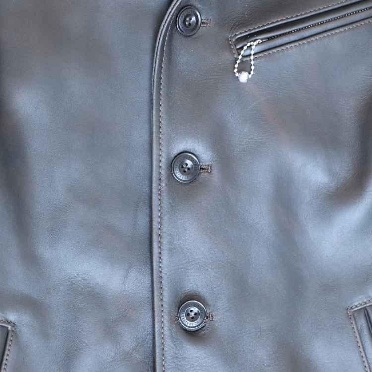 Y'2 LEATHER ワイツーレザー FC-77 FADED HORSE CAR COAT フェイディッドホースカーコート レザージャケット 馬革