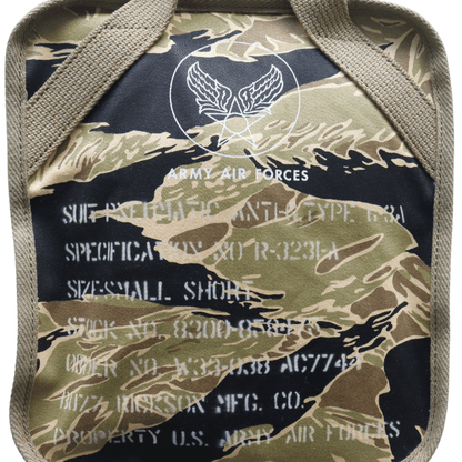 BUZZ RICKSON'S バズリクソンズ BR02878 SUIT-PNEUMATIC ANTI-G, TYPE G-3A TIGER CAMOUFLAGE BAG タイガーカモ ショルダーバッグ