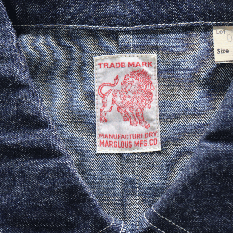 DAPPER'S ダッパーズ LION-001 LION BRAND Denim Coverall Jacket ライオンブランド デニムカバーオールジャケット デニムジャケット メンズ カバーオール
