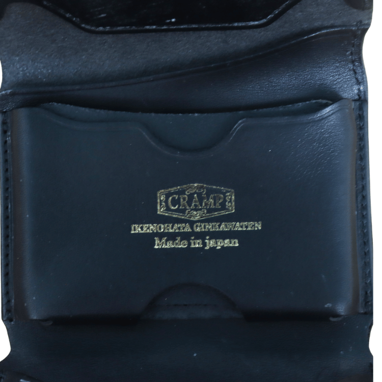 池之端銀革店 Cramp Cr-920 UKブライドル コンパクトウォレット ミニ財布