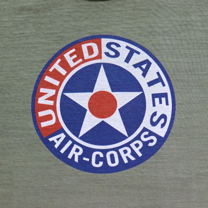 BUZZ RICKSON'S バズリクソンズ BR79365 SLUB YARN T-SHIRT UNITED STATES AIR-CORPS スラブヤーン Tシャツ ユナイテッド ステイツ エアコープス