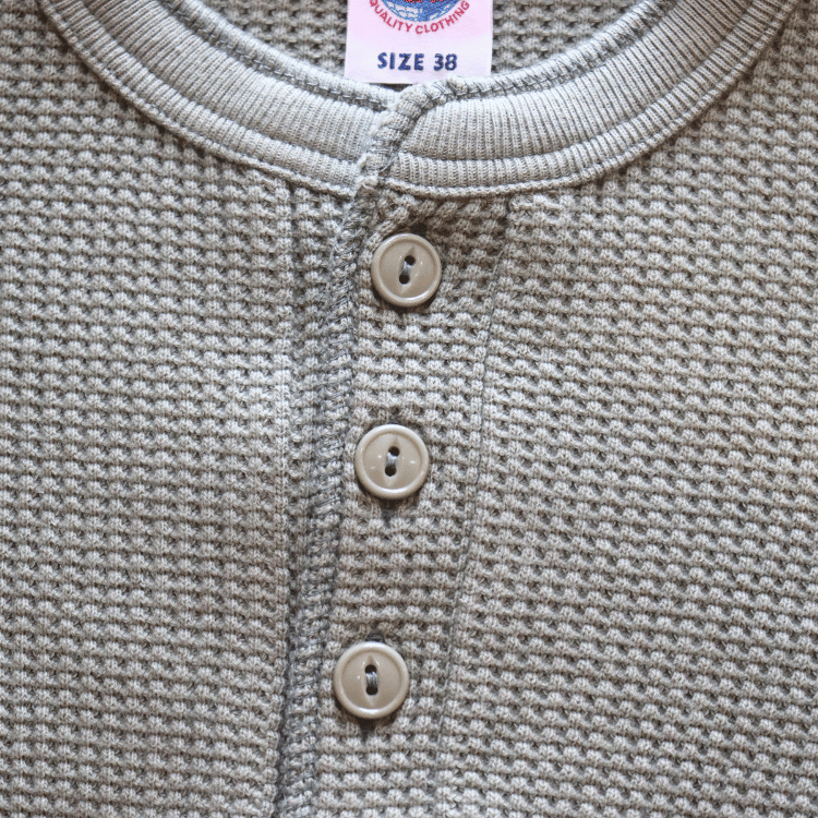 JELADO ジェラード AB94236-26 Mega Thermal Henry Neck メガサーマル ヘンリーネック Tシャツ トップス 長袖 ミリタリー 防寒 保温 サーマルワッフル