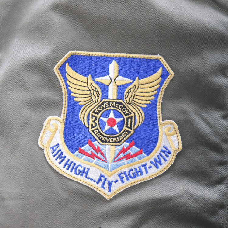 TOYS McCOY TMJ2604 TYPE L-2 TEST SAMPLE T. McCOY "AF 30962600" Type L-2 Test Sample Toys McCoy L-2 Jacket Military Jacket Brand 30th Anniversary Design Anniversary Model