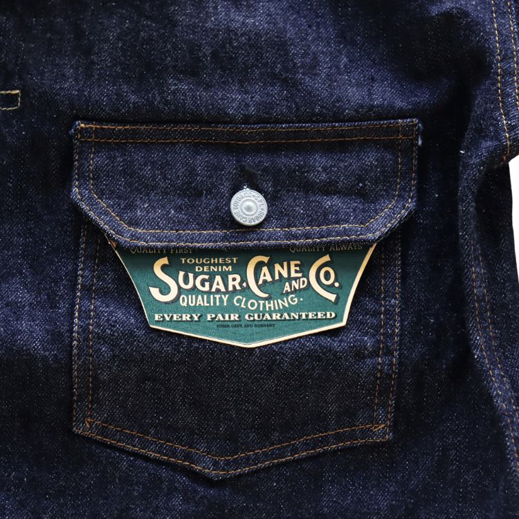 SUGAR CANE シュガーケーン SC11936T 13oz. DENIM BLOUSE 1936 MODEL (T-BACK)　デニムブラウス デニムジャケット