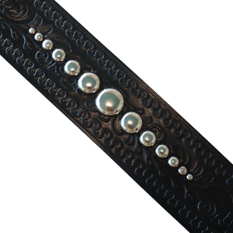 DAPPER'S ダッパーズ × ACE WESTERN BELTS Lot.1792 GO From Tokyo Design Studs Belt Made by ACE WESTERN BELTS  エースウエスタンベルト スタッズベルト