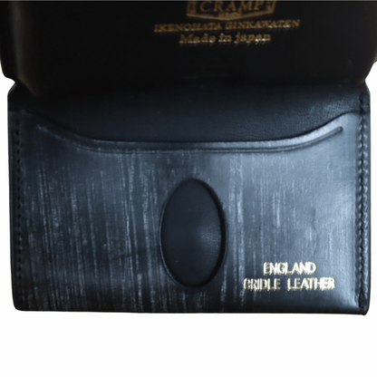 池之端銀革店 Cramp Cr-920 UKブライドル コンパクトウォレット ミニ財布