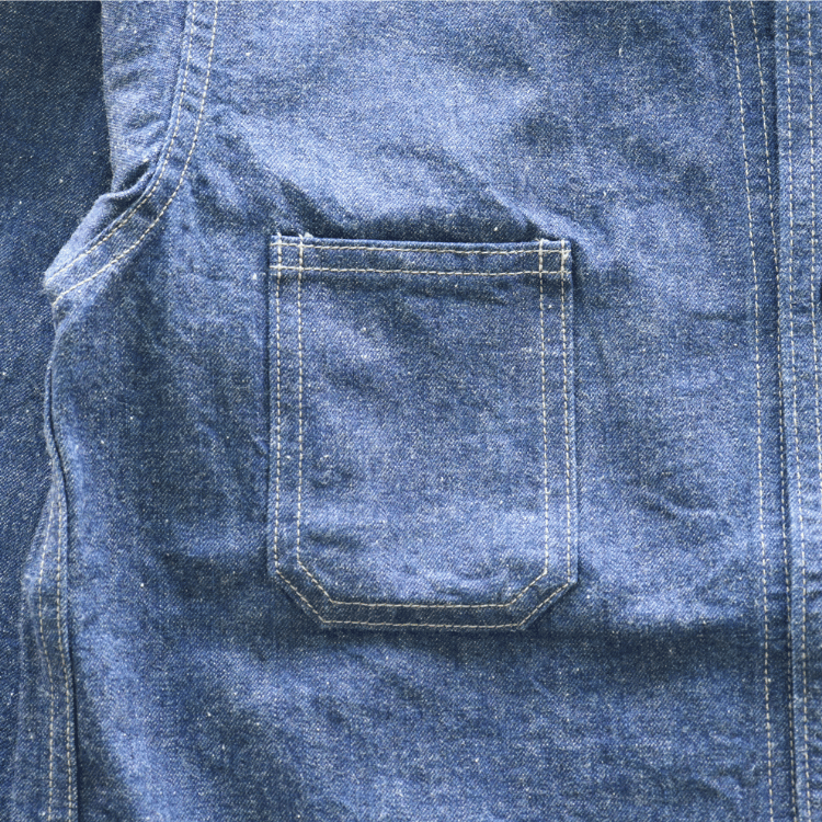ORGUEIL OR-5127 Shawl Collar Denim Work Shirt - Classic Shirt, 1930s Style, Shawl Collar Shirt, Denim Shirt, Work Shirt