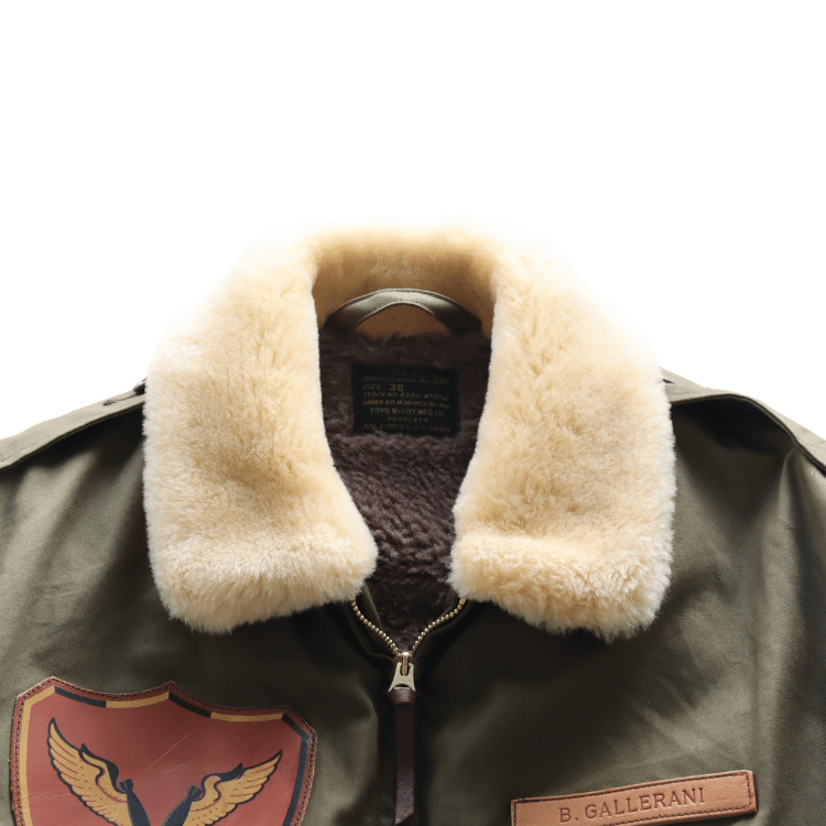 TOYS McCOY トイズマッコイ TMJ2528 TYPE B-10 TOYS McCOY MFG.CO. " Miss D-day " B-10 ジャケット ミリタリージャケット 赤リブ