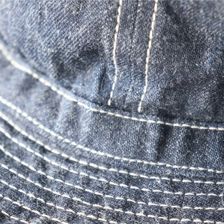 BUZZ RICKSON'S BR01476 HAT, WORKING, DENIM Military Cap Work Cap Denim Hat
