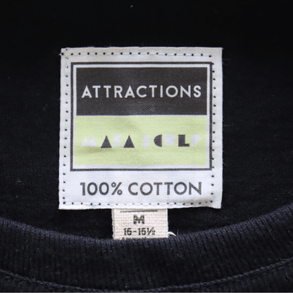 ATTRACTIONS AM0012 Medskull S/S Men's Short Sleeve T-Shirt, American Casual, MASA SCULP Collaboration