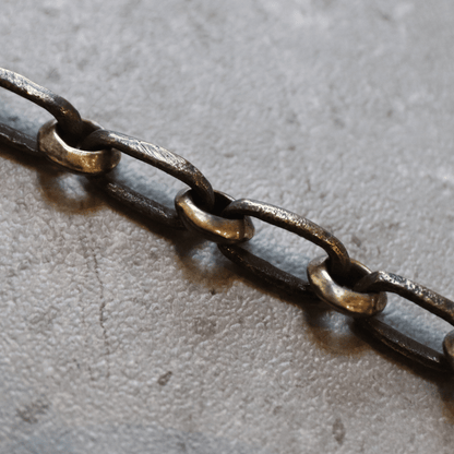 Ikenohata Ginkawa-ten Haru H-1010B Sand Cast Brass Combination Wallet Chain Sand Cast Brass Wallet Chain Sand Cast (Sand Mold) Cast Product Haru Wallet Series Made in Japan