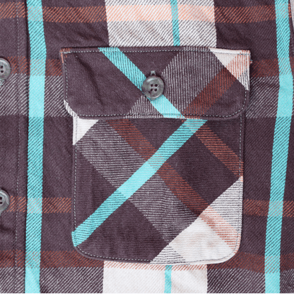 JELADO ジェラード JP23131 Unionworkers Shirt Short ユニオンワーカーズシャツ ショート ネルシャツ ショート丈