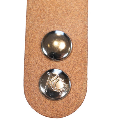 KC'S ケイシイズ KSR060D 手染め・手彫りハンドスタンプ ウォッチブレス スリーコンチョ チーフ  腕時計