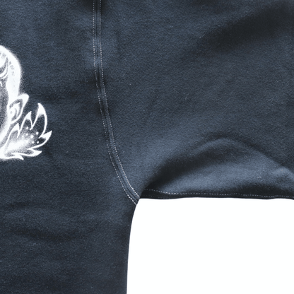 CUSHMAN クッシュマン 26901P PRINT  SET IN SLEEVE SWEAT HELL ON WHEEL プリントセットインスリーブスウェット