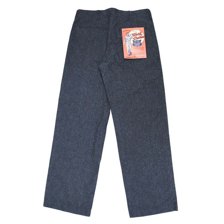 CUSHMAN クッシュマン 22686 BLACK CHAMBRAY 41 TROUSERS ブラック