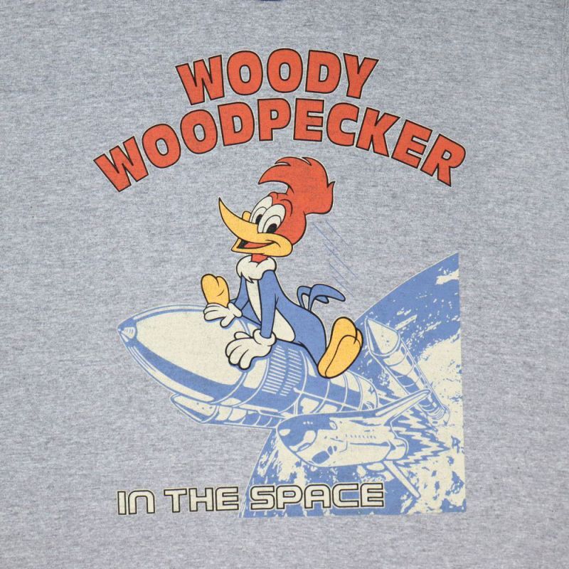 TOYS McCOY トイズマッコイ TMC2408 WOODY WOODPECKER TEE " WOODY WOODPECKER IN THE SPACE ウッディ ウッドペッカー スペースシャトル プリントTシャツ