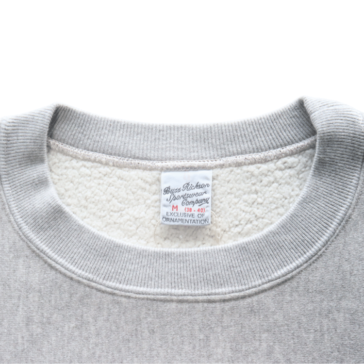 BUZZ RICKSON'S バズリクソンズ BR69645 HORIZONTAL KNITTING SWEAT SHIRT “CVA-67 J.F. KENNEDY” ホリゾンタル・ニッティング スウェットシャツ
