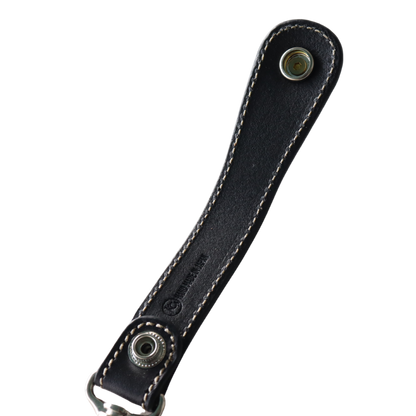 KC's KSK501 Keyring Chief Cowhide Keyring with Chief Concho, 21mm