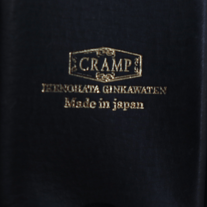 池之端銀革店 Cramp Cr-928 UKブライドル ギャルソンスリムウォレット 2つ折り 最小クラス