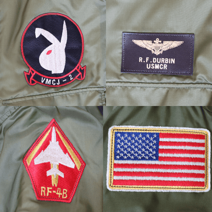 BUZZ RICKSON'S バズリクソンズ BR15948 Type WEP “BUZZ RICKSON MFG. CO., INC.” VMCJ-2 PLAY BOYS ミリタリー フライトジャケット J-WFS WEPジャケット