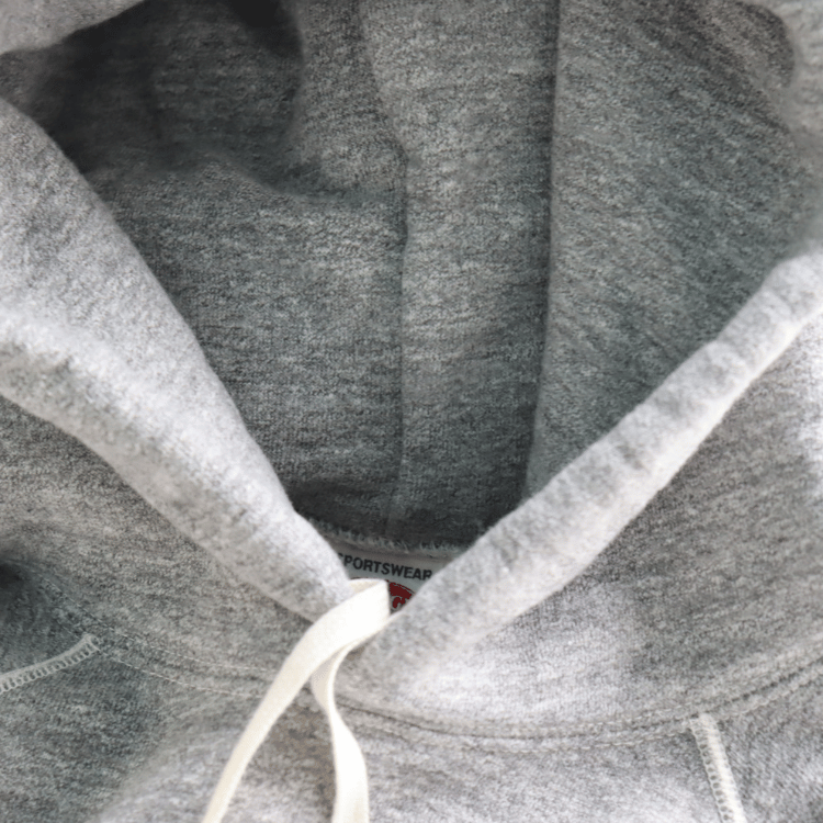RAGGY GP-01 Loopwheel Knit Hoodies, Sweatshirt with Pockets and Raglan Sleeves