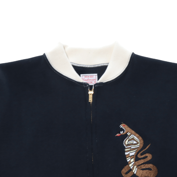 CUSHMAN クッシュマン 26386 SWEAT SOUVENIR JACKET KING COBRA スウェット スーベニア ジャケット キングコブラ