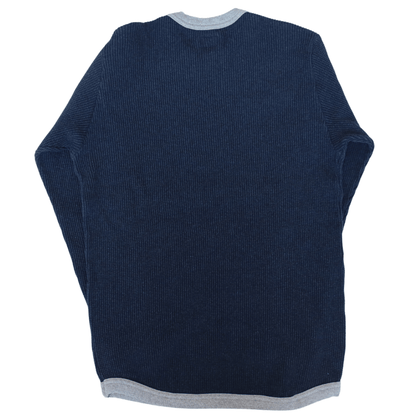 CUSHMAN クッシュマン 26392 BIG WAFFLE TWO TONE LONG TEE ビッグワッフル ツートンロングT アメカジ ワッフルT