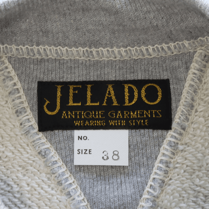 JELADO ジェラード AB13213 Blutal Fleece ブルータルフリース スウェット 両V杢グレースウェット REBUILT リベルト