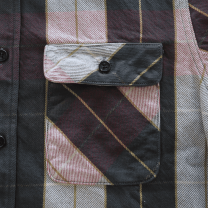 JELADO ジェラード JP12106 Unionworkers Shirt Short ユニオンワーカーズシャツ ショート ネルシャツ