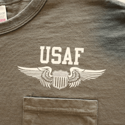 BUZZ RICKSON'S バズリクソンズ BR79579 S/S POCKET T-SHIRT U.S. AIR FORCE 半袖Tシャツ USAF ポケットT