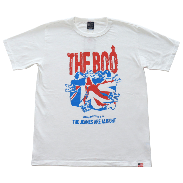 STUDIO D'ARTISAN 8212A USA Cotton Print T-Shirt, Men's Short Sleeve American Casual T-Shirt, Made with US Cotton, Parody of the Dalci Pig Series