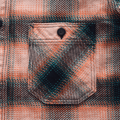 SAMURAI JEANS サムライジーンズ SIN25-01 ロープインディゴヘビーネルワークシャツ