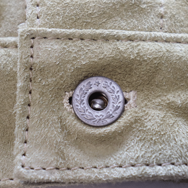 Y'2 LEATHER ワイツーレザー HSB-140-T-SE HORSE ROUGHOUT WWII TYPE JEAN JACKET ~ Spring Edition ~ ホーススエード 大戦モデル春限定カラー Gジャン ラフアウトレザー