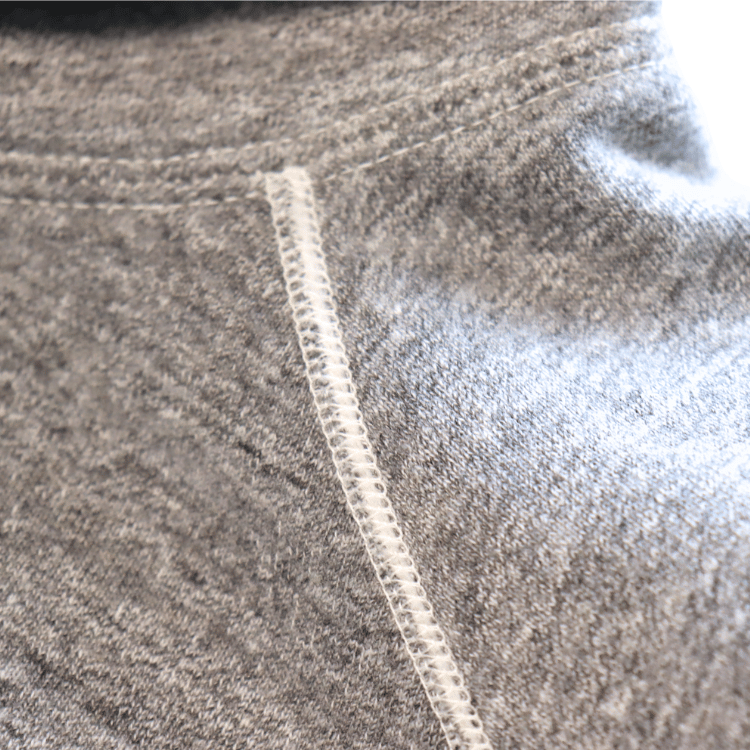 RAGGY GP-01 Loopwheel Knit Hoodies, Sweatshirt with Pockets and Raglan Sleeves