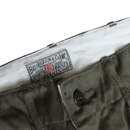 BUZZ RICKSON'S BR40025 ORIGINAL SPEC. CHINOS (ONE WASH)