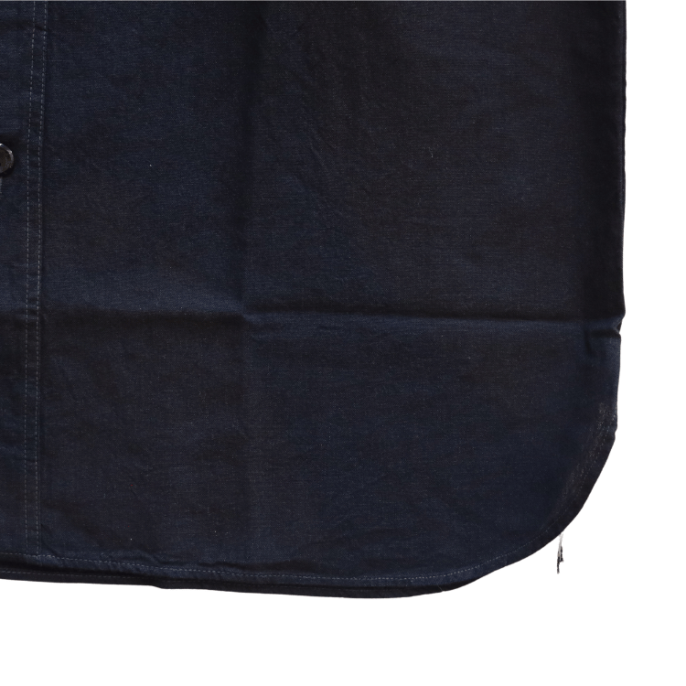 BUZZ RICKSON'S バズリクソンズ BR29143 WILLIAM GIBSON COLLECTION BLACK CHAMBRAY WORK SHIRTS  ウィリアム・ギブソン コレクション ブラックシャンブレーワークシャツ 長袖シャツ ワークシャツ ミリタリーシャツ ヴィンテージ  復刻 U.S.NAVY 米海軍 ユーティリティ シャツ