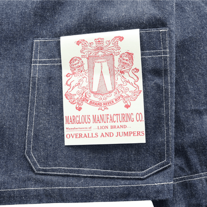 DAPPER'S ダッパーズ LION-001 LION BRAND Denim Coverall Jacket ライオンブランド デニムカバーオールジャケット デニムジャケット メンズ カバーオール