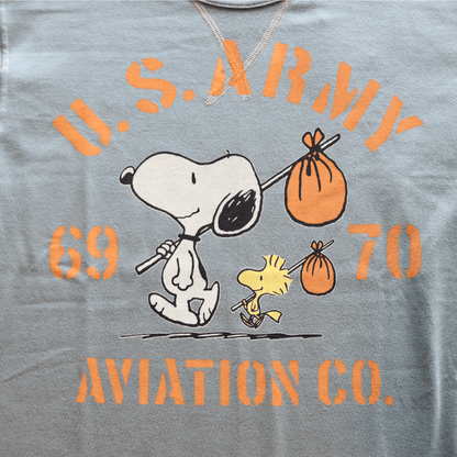 TOYS McCOY トイズマッコイ TMC2520 S/S SNOOPY TEE "U. S. ARMY AVIATION CO." 半袖Tシャツ