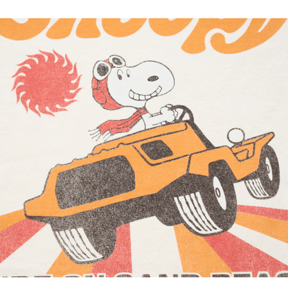 TOYS McCOY トイズマッコイ TMC2525 SNOOPY TEE "RIDE ON SAND BEACH" 半袖Tシャツ スヌーピー