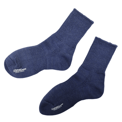 DELUXEWARE デラックスウエア DSK-001 DX.SOCKS 【24〜28cm】 ミリタリーソックス イギリス海軍 ベース コットン１００％ 靴下