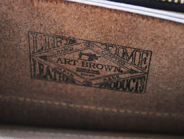 ART BAROWNアートブラウン VGW00105AB クロムエクセル トラッカーズウォレットM ホーウィン社本革 長財布