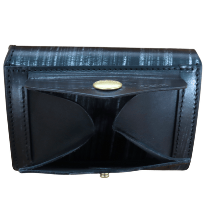 池之端銀革店 Cramp Cr-920 UKブライドル コンパクトウォレット ミニ財布