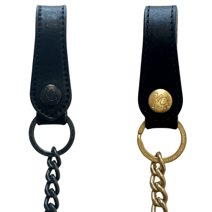 KC's KWC001 Wallet Chain KC,s NEO Steerhide American Casual Chain Leather Key Ring Wallet Chain