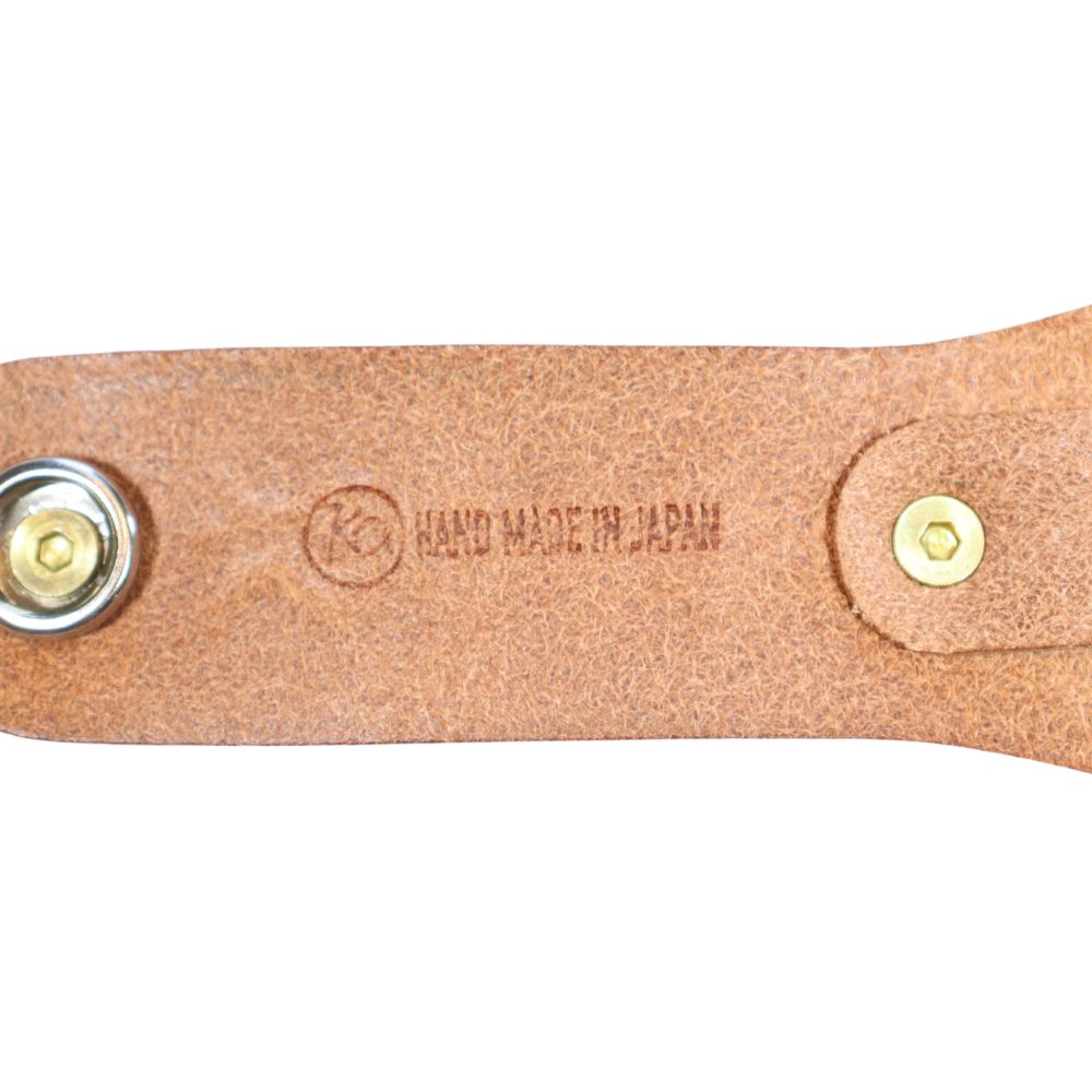 KC'S ケイシイズ KSR060D 手染め・手彫りハンドスタンプ ウォッチブレス スリーコンチョ チーフ  腕時計