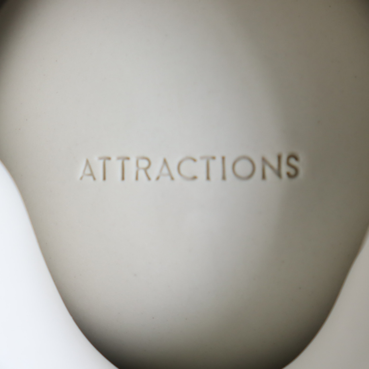 ATTRACTIONS x Hasami Ware A20033W Skull Mug White Mug Skull Skull Mug Hasami Ware Limited Edition Pottery Ceramic Stone Interior Stylish