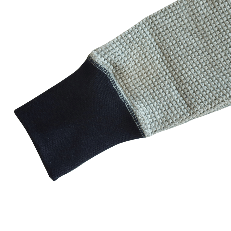JELADO ジェラード AB23210 Mega Thermal Crew Neck 2tone メガサーマル クルーネック ツートン Tシャツ トップス 長袖 ミリタリー 防寒 保温 サーマルワッフル