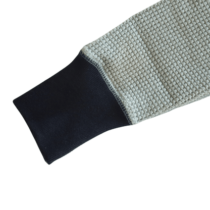 JELADO ジェラード AB23210 Mega Thermal Crew Neck 2tone メガサーマル クルーネック ツートン Tシャツ トップス 長袖 ミリタリー 防寒 保温 サーマルワッフル